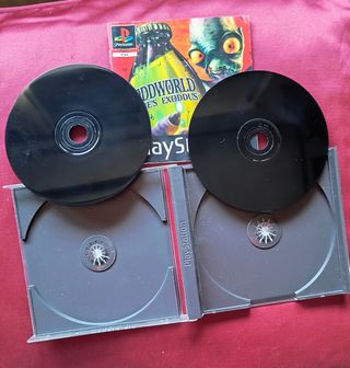 Oddworld Abe's Exoddus PS1 Pal Italiano Usato