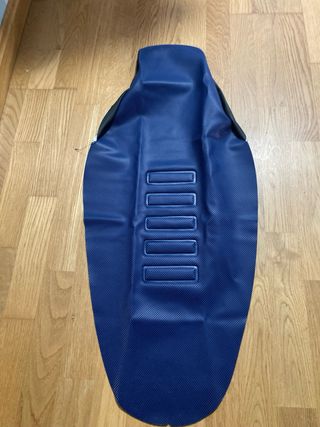 Funda asiento moto Enduro azul