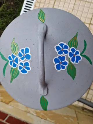 Lechera Vintage Decorada