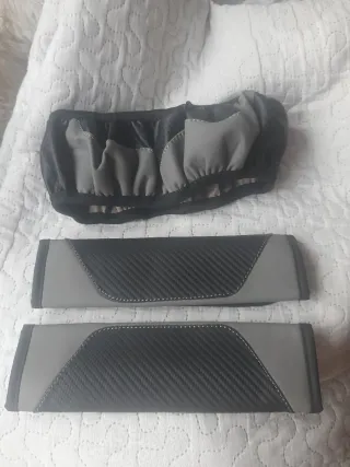 Funda volante y protectores cinturón