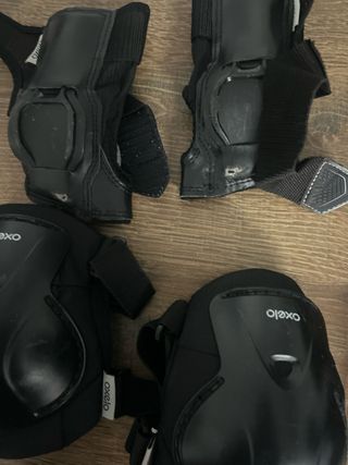 Protecciones Oxelo para niño usado solo una vez