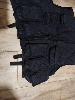 Chaleco acolchado negro