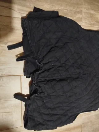 Chaleco acolchado negro