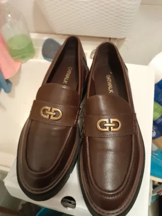 Mocassini donna CATWALK marrone oro