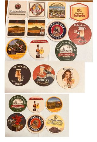 Collezione 20 Sottobicchieri Birra