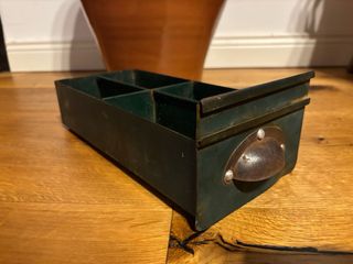 Cassetto metallo vintage per minuteria