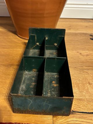 Cassetto metallo vintage per minuteria