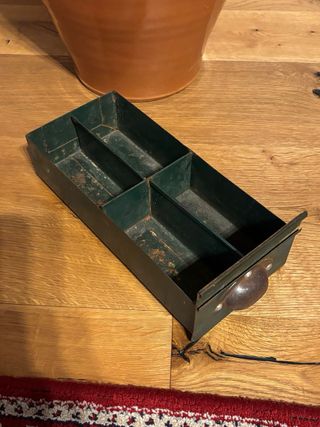 Cassetto metallo vintage per minuteria