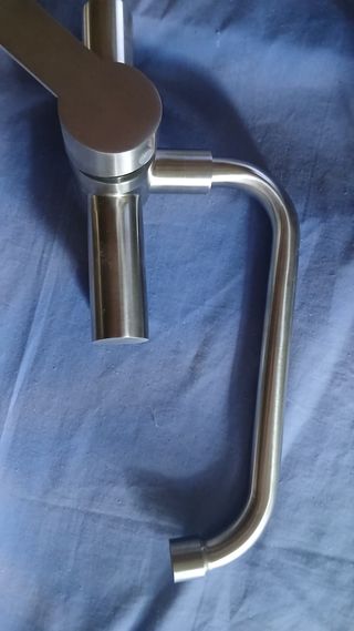 Grifo Cocina  empotrado Acero Inoxidable