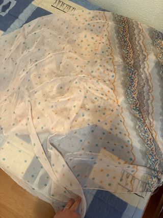 Pañuelo cuello estampado flores