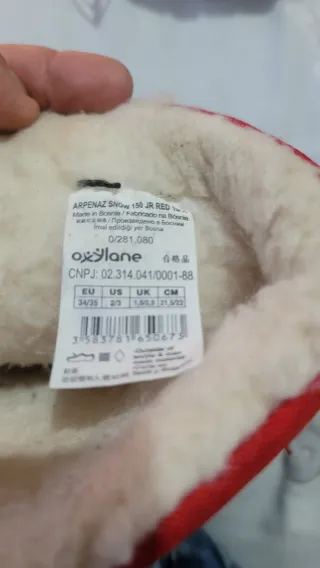 Botas de nieve Quechua Talla 34/35