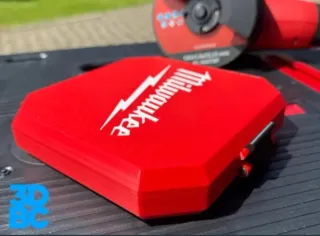 3 Cajas para discos metal 125mm (estilo Milwaukee)