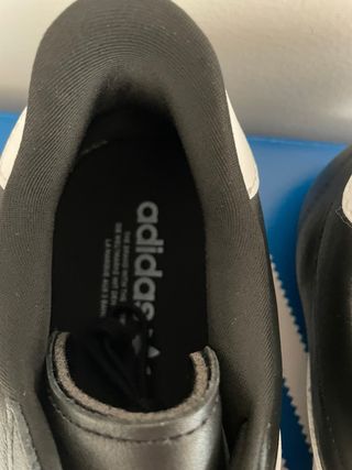 Zapatillas Adidas Taekwondo Hombre Negras Blancas