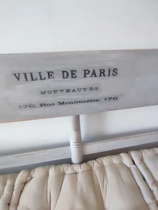 Banco de madera vintage