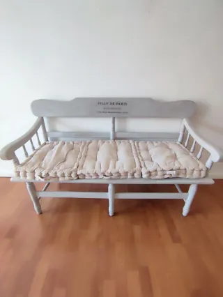 Banco de madera vintage