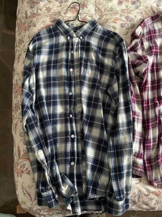 Lote 3 Camisas Hombre Talla L Pull&Bear
