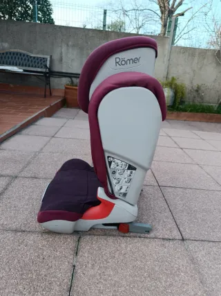 Silla coche Romer Grupo 2-3 Isofix