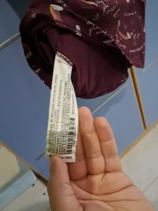 Camiseta Pull&Bear Estampada Arcoíris XS