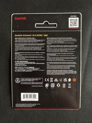 SanDisk Extreme SSD 500GB M.2 NVMe