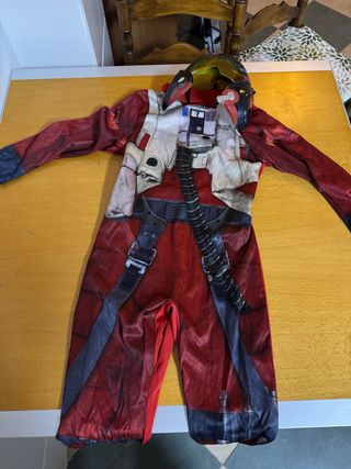 Disfraz piloto Star Wars talla 5-6