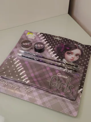 Conjunto Papelería Casual Girls