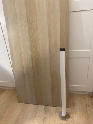 Tablero escritorio madera Ikea de 1,20x0,60 m