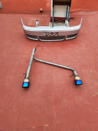 Tramo final escape Golf IV R32