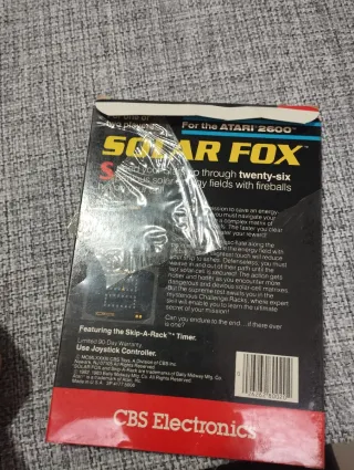 Solar Fox Atari 2600 CBS Electronics