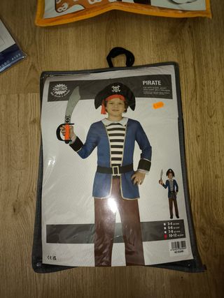 Disfraz Pirata Niño Talla 10-12