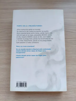 Trilogía fuego Joana Marcus