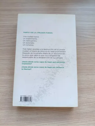 Trilogía fuego Joana Marcus