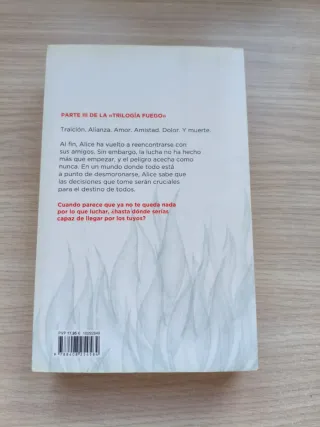 Trilogía fuego Joana Marcus