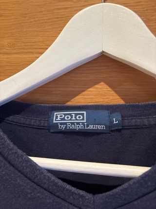 Polo Ralph Lauren Camiseta V Azul Talla L