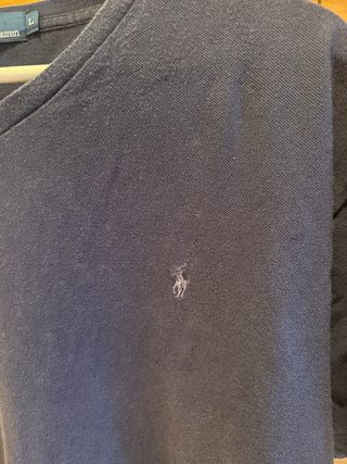 Polo Ralph Lauren Camiseta V Azul Talla L
