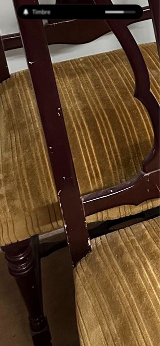 6 Sillas Comedor Madera