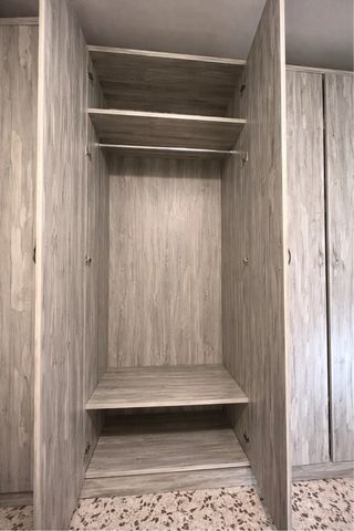 Armario gris a medida