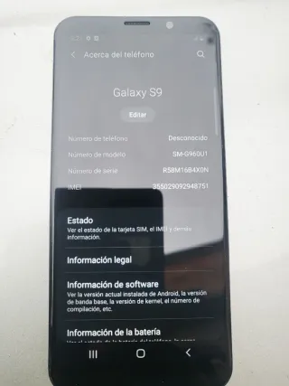 Galaxy S9 Azul