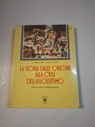 Libro La Storia Dalle Origini Alla Crisi Dell'Asso