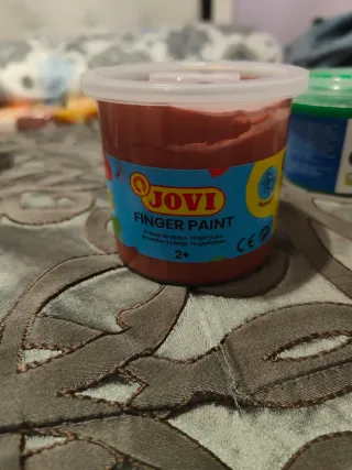 Pintura de dedo Milan y Jovi 5 colores