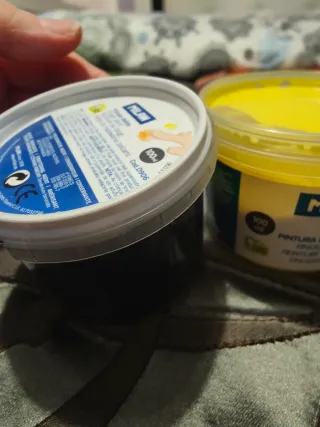 Pintura de dedo Milan y Jovi 5 colores