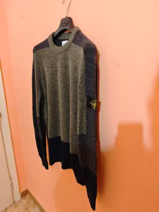Maglione Stone Island Lana M (Veste L)