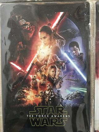 Star Wars Placas Metálicas Colección