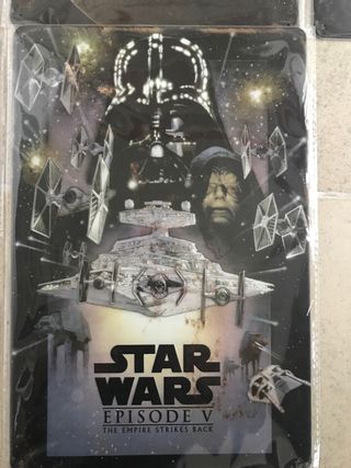 Star Wars Placas Metálicas Colección