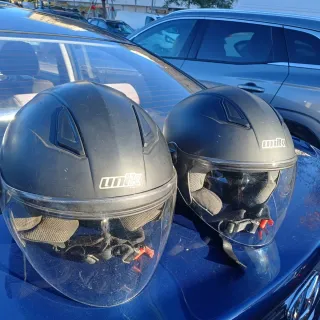 Lote 2 cascos moto tallas M y L usados buen estado