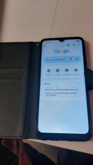 OPPO A15 + Funda libro + Cristal templado