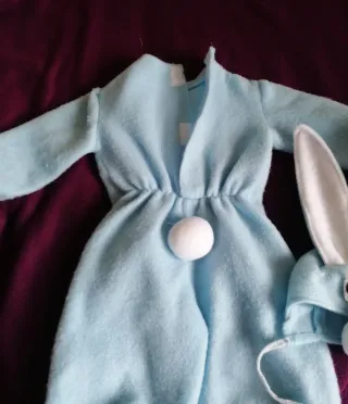 Disfraz conejito polar 9-12 meses