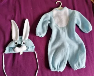 Disfraz conejito polar 9-12 meses