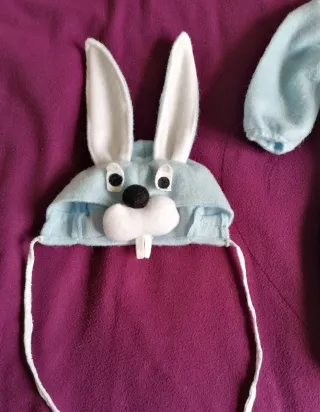 Disfraz conejito polar 9-12 meses