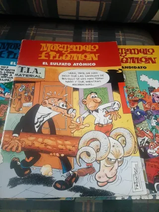 Lote de tebeos de mortadelo y filemon