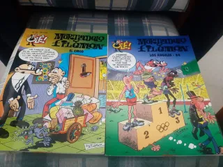 Lote de tebeos de mortadelo y filemon